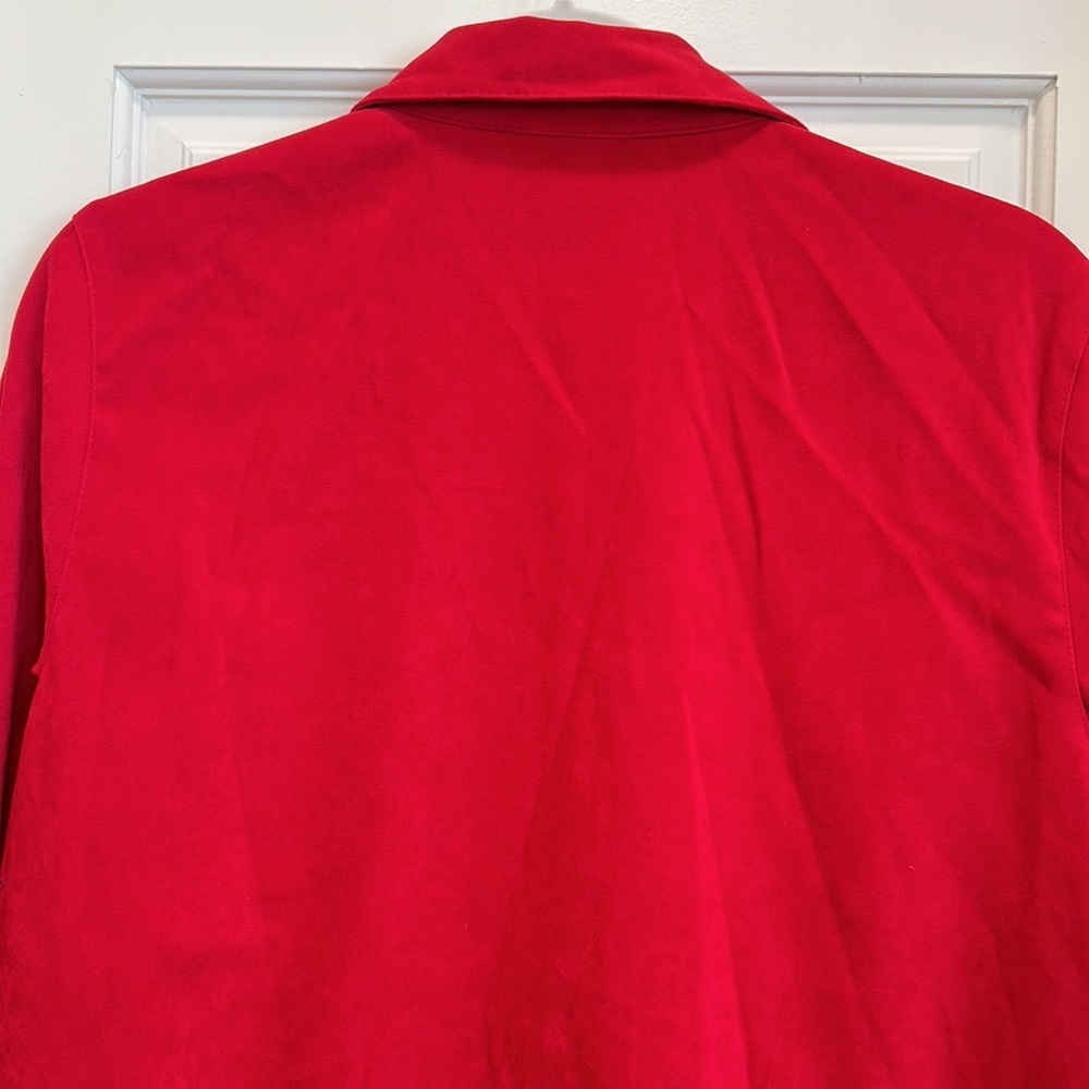 Talbots Red Microsuede Shackleton Or Short With T… - image 7